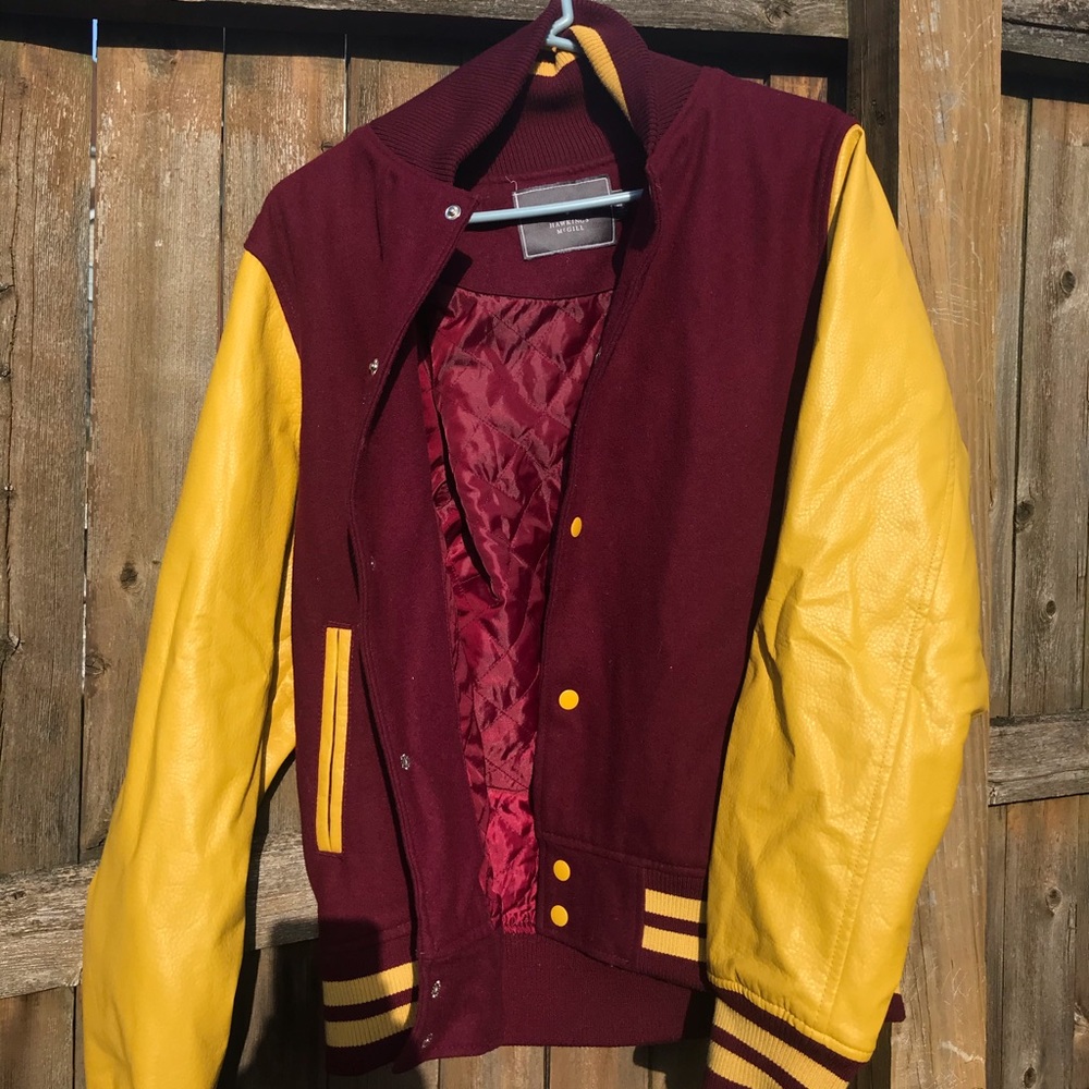 Urban Outfitters Hawkings McGill Varsity Jacket